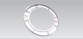 Door Frame - 140233055015 Door Frame Front White-black Indigo [Electrolux Aeg]